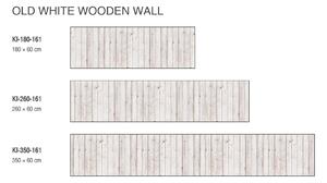 DIMEX | Fototapeta do kuchyně Stará dřevěná zeď KI-350-161 | 350 x 60 cm | béžová, krémová