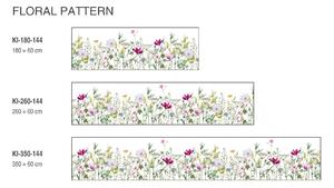 DIMEX | Fototapeta do kuchyně Květinový vzor KI-180-144 | 180 x 60 cm | vícebarevná