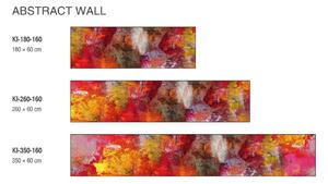DIMEX | Fototapeta do kuchyně Abstraktní zeď KI-350-160 | 350 x 60 cm | vícebarevná