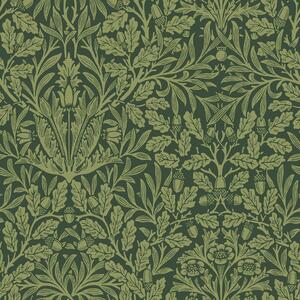 Vliesová tapeta na zeď, zelená, květiny, listy, 140490, William Morris at Home vol. 2