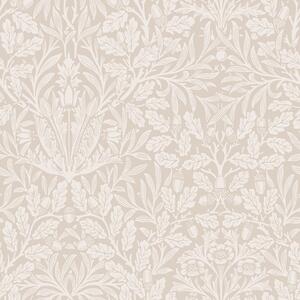 Vliesová tapeta na zeď, béžová, květiny, listy, 140491, William Morris at Home vol. 2