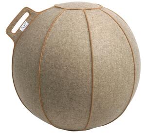 Béžový sedací / gymnastický míč VLUV VELT Ø 65 cm