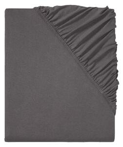 Michalsky Žerzejové napínací prostěradlo, 90-100 x 200 cm (tmavě šedá) (100360019002)