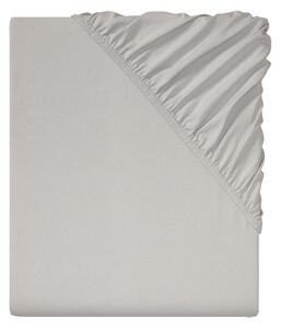 LIVARNO home Žerzejové napínací prostěradlo, 90-100 x 200 cm (světle šedá) (100360012005)