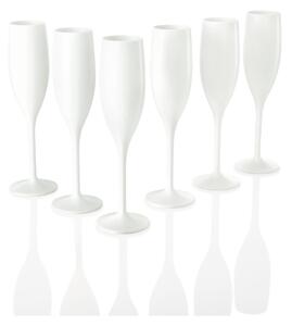 ERNESTO Sklenice, 6 kusů (bílá, sklenice na šampaňské) (100348857002)
