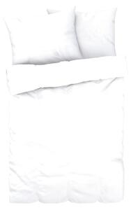 LIVARNO home Mako saténové ložní povlečení, 240 x 220 cm, 70 x 90 cm (bílá) (100360153001)