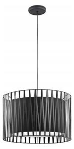 Lustr na lanku HARMONY BLACK 3xE27/60W/230V