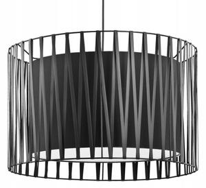 Lustr na lanku HARMONY BLACK 3xE27/60W/230V