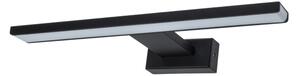 LED Koupelnové nástěnné svítidlo SHINE LED/7W/230V 30 cm IP44 černá