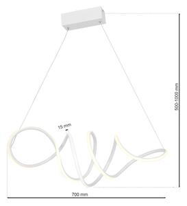 LED Lustr na lanku LOCA LED/50W/230V