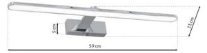 LED Koupelnové osvětlení zrcadla SPLASH LED/12W/230V IP44