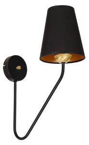 Nástěnné svítidlo VICTORIA 1xE27/60W/230V černá