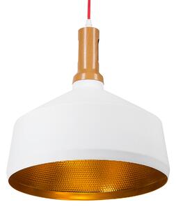 Závěsná lampa SEPIK Kov Bílá