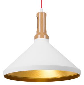 Závěsná lampa LIARD Kov Bílá