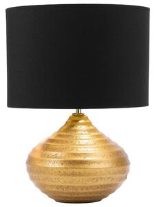 Stolní lampa KUBAN Keramika Zlatá