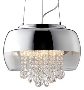 Křišťálový lustr na lanku LUNA 1xE14/40W/230V