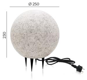 Venkovní dekorační svítidlo GARDEN BALL 1xE27/40W/230V IP65 pr. 25 cm