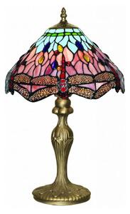 Searchlight EU1287 - Tiffany stolní lampa DRAGONFLY 1xE27/60W/230V