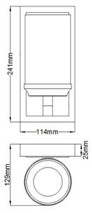 Feiss FE-AMALIA1-SBATH -LED Koupelnové svítdilo AMALIA 1xG9/3,5W/230V IP44 chrom