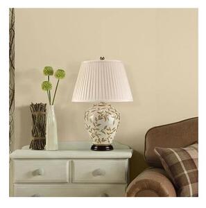 Elstead LEAVES-BR-GL-TL - Stolní lampa LEAVES 1xE27/60W/230V