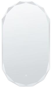 LED koupelnové zrcadlo ANIZY 62 cm 110 cm Bílá