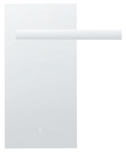 LED koupelnové zrcadlo MAUX 83 cm 100 cm Stříbrná