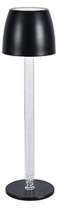LED Stmívatelná nabíjecí stolní lampa LED/3W/5V 3000K černá