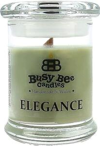 Busy Bee Candles Elegance praskající svíčka Mandarinková kůra