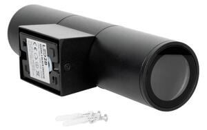 Venkovní nástěnné svítidlo 2xGU10/35W/230V IP54 kulatý černá