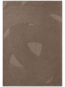 Ted Baker, Kusový koberec Ted Baker Kensington 106401 Braun, 120x170, hnědá, kancelář