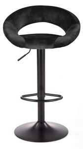 HALMAR Barová židle H102 černá