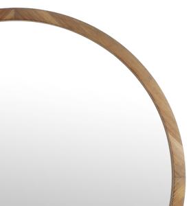 Eglo 425038 - Nástěnné zrcadlo BANI pr. 70 cm hnědá