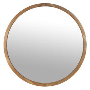 Eglo 425038 - Nástěnné zrcadlo BANI pr. 70 cm hnědá