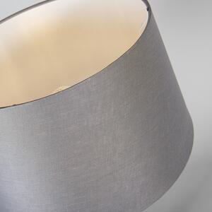 Stolní lampa ocelová s odstínem šedou 35 cm nastavitelná - Parte
