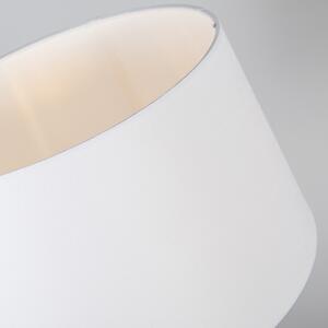 Stolní lampa bílá s odstínem bílá 35 cm nastavitelná - Parte
