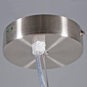 Moderní závěsná lampa z oceli se stínidlem 45 cm tupá - Cappo 1