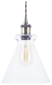 Závěsná lampa BERGANTES Sklo Průhledná