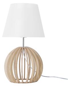 Stolní lampa SAMO Hnědá/Bílá
