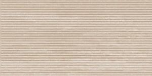 Obklad Ragno Travertino beige canneto 3D vein cut 60x120 cm reliéfní RCAX