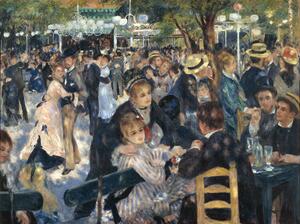 Obrazová reprodukce Ball at the Moulin de la Galette, 1876, Pierre Auguste Renoir