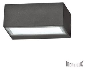 IDEAL LUX Nástěnné venkovní osvětlení TWIN, šedé 115368