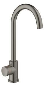 Dřezová baterie GROHE Red Mono kartáčovaný Hard Graphite 30085AL1