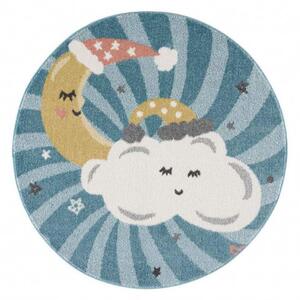 Dětský koberec Oblaky Anime 9380 modrý