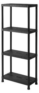Livarno® Regál se 4 policemi, 60 x 138 x 30 cm (100407734)