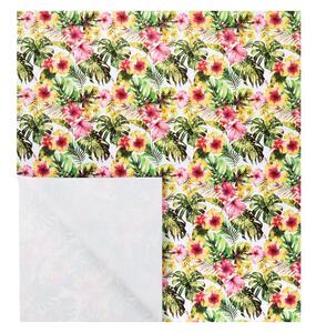 Livarno® Ubrus, 130 x 240 cm (květiny) (100407453002)