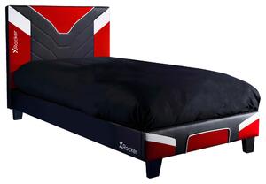POSTEL, 90/190 cm, červená, černá, bílá X Rocker, Online Only