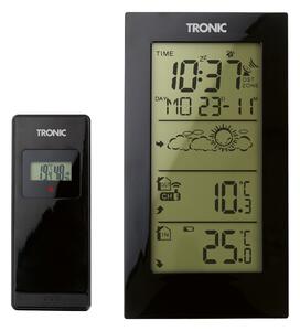 Tronic® Bezdrátová meteostanice s venkovním senzorem (černá) (100407612001)