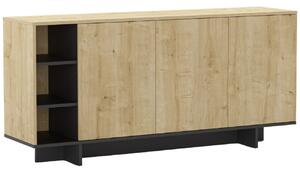 Marckeric Komoda Cequoia 170 x 40 cm s dubovým dekorem