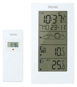 Tronic® Bezdrátová meteostanice s venkovním senzorem (bílá) (100407612002)