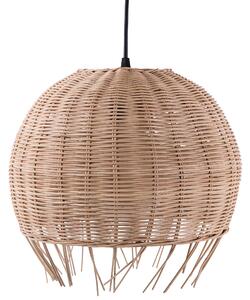 Závěsná lampa DRINO Ratan Světle hnědá